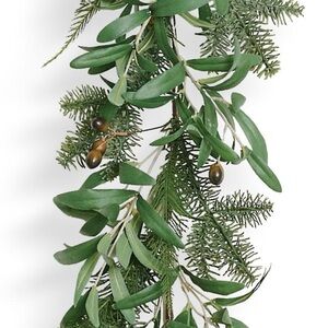 Frontgate Olive Garland - 6 ft - NWT